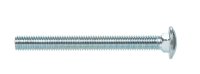 1/2 in. Dia. x 5 in. L Zinc-Plated Steel Carriage Bolt 2