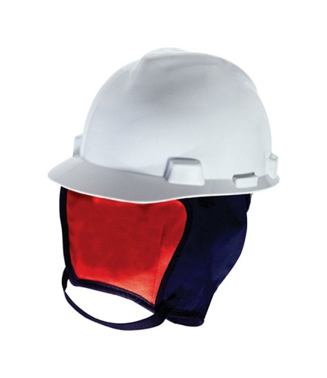 Polyester Winter Hard Hat Liner Blue 1 pk