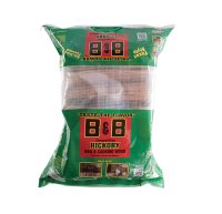 B&B Charcoal All Natural Hickory Cooking Logs 1.25 cu ft