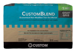 CustomBlend Gray Thin-Set Mortar