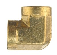 1/8 in. FPT x 1/8 in. Dia. FPT Brass 90 Degree Elbow
