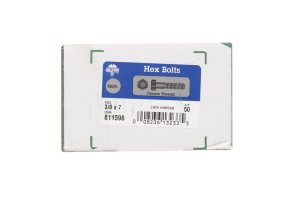 3/8 in. Dia. x 7 in. L Hot Dipped Galvanized Steel Hex B