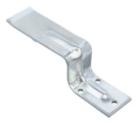 Zinc-Plated Steel Open Bar Holder 1 pk