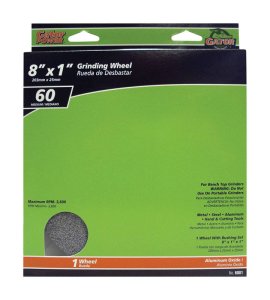 8 in. Dia. x 1 in. thick x 1 in. Grinding Wheel 1 pc.