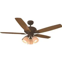 (image for) Rockport 52 In. LED Ceiling Fan Oil Rubbed Bronze