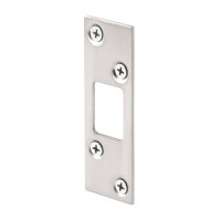 3.625 in. X 1.25 in. Satin Nickel High Security Deadbolt Strike