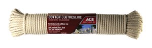 100 ft. L White Cotton Clothesline