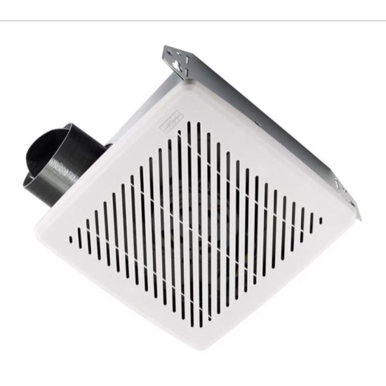 (image for) 50 CFM 2 Sones Bathroom Ventilation Fan