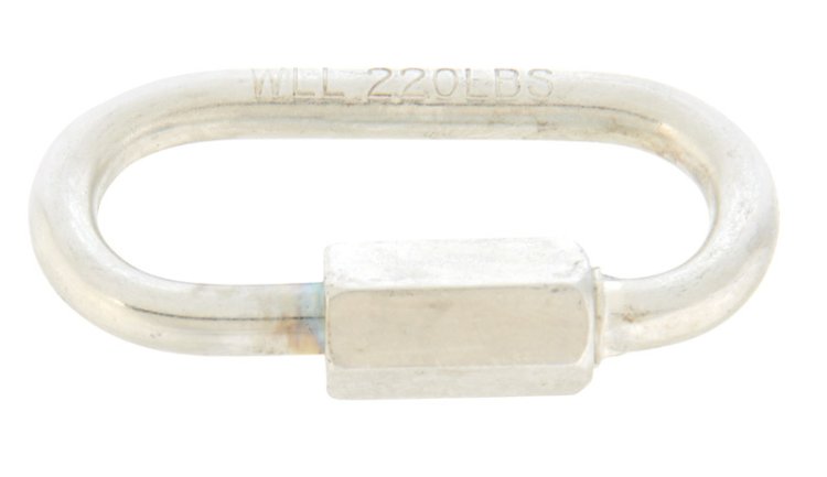 Zinc-Plated Steel Quick Link 220 lb. 1-2/5 in. L