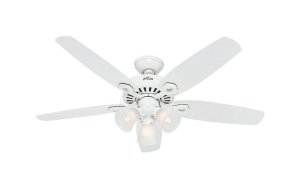 Fan Builder Plus 52 in. Snow White Indoor Ceiling Fan