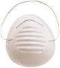 Disposable Dust Mask, Plastic, White