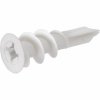 (image for) Hillman 1.5 in. L Nylon Ribbed Head Drywall Anchors 100 pk