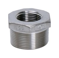 1-1/4 in. MPT x 1 in. Dia. FPT Stainless Steel Hex