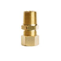 (image for)  5/8 in. Compression X 1/2 in. D Male Brass Connector