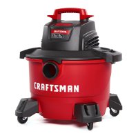 6 gal. Corded Wet/Dry Vacuum 7.5 amps 120 volt 3.5 hp Red 15 lb