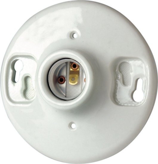 Porcelain Keyless Lampholder