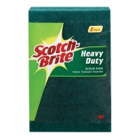 Scotch-Brite Heavy Duty Scouring Pad For Pots and Pans 6 in. L 8