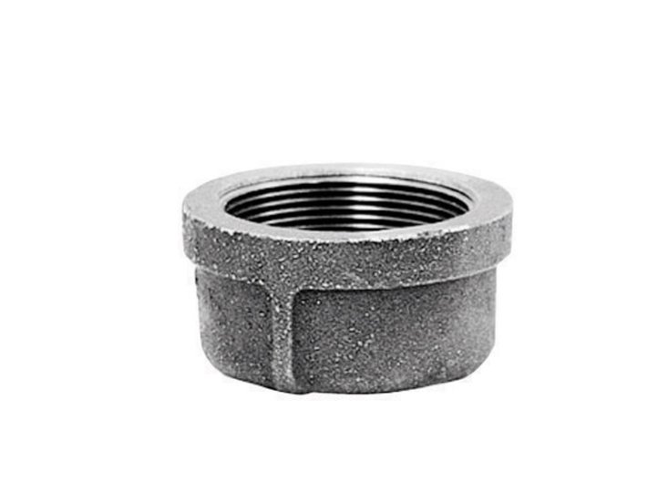 1-1/4 in. FPT Galvanized Malleable Iron Cap