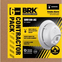 (image for) Hard-Wired Ionization Smoke Detector 6 pk