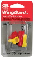 WingGard Copper Wire Wire Connector Assorted 5 pk