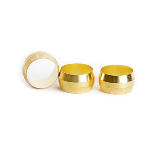 (image for)  1/2 in. Compression X 1/2 in. D Compression Brass Sleeve