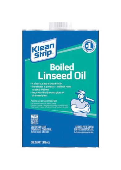 Transparent Clear Boiled Linseed Oil 1 qt.