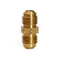 (image for)  3/8 in. Flare X 3/8 in. D Flare Yellow Brass Union