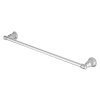 (image for) Chrome Twin Towel Bar 24 in. L Die Cast Zinc