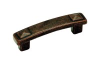 Forgings Forgings Cabinet Pull 3 in. Rustic Bronze 1 pk