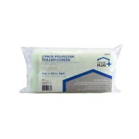 (image for) 9 in. W X 3/8 in. S Regular Paint Roller Cover 2 pk