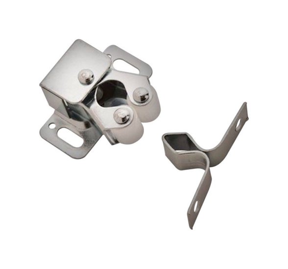 1 1/8 in. W Zinc Steel Roller Catch