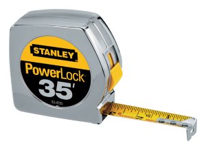 PowerLock 35 ft. L x 1 in. W Tape Measure Silver 1 pk