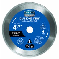 Diamond Pro 4-1/2 in. Dia. x 7/8 Diamond Continuous Rim Diamond