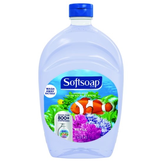 Aquarium Fresh Scent Antibacterial Liquid Hand Soap Refill 50 oz