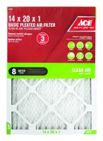 14 in. W x 20 in. H x 1 in. D Pleated Pleated Air Filter