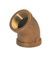 3/4 in. FPT x 3/4 in. Dia. FPT Brass 45 Degree Elbow
