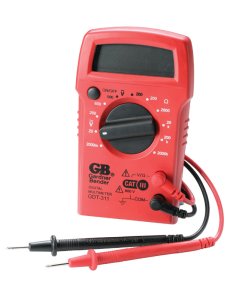 2 meg Ohm, 500 VAC, 600 VDC Digital Multimeter