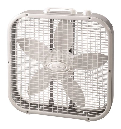 21-3/4 in. H x 20 in. Dia. 3 speed Box Fan - Click Image to Close