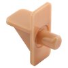 Prime-Line Beige Plastic Shelf Support Peg 1/4 inch Ga. 1 in. L