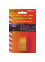 0.75 in. W x 30 in. L Yellow Reflective Tape 1 pk