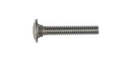 1/4 in. Dia. x 1-1/2 in. L Stainless Steel Carriage Bolt
