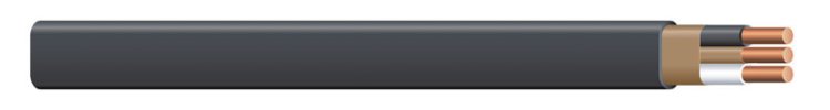 (image for) 8/2 Stranded Romex Type NM-B WG Non-Metallic Wire Per Foot