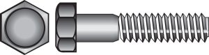 3/4 in. Dia. x 5-1/2 in. L Zinc Plated Steel Hex Bolt 20