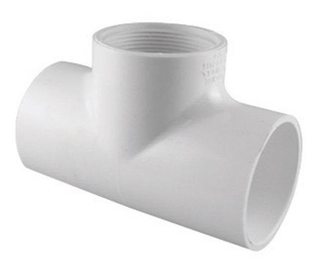 Schedule 40 1/2 in. Slip x 1/2 in. Dia. Slip PVC