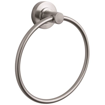 Essen Towel Ring in Brushed Nickel