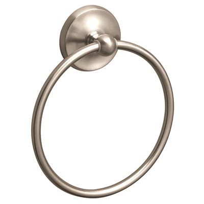 (image for) Bayview Towel Ring in Brushed Nickel