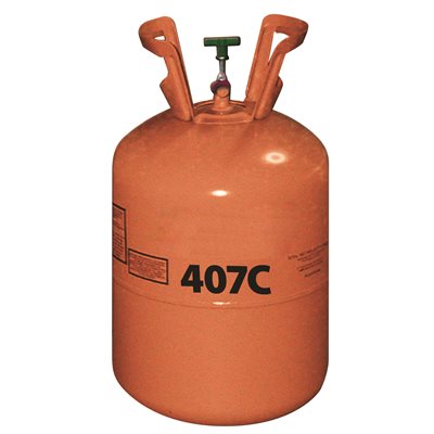 R407C, SUBSTITUTE FOR R22, 25 LB. CYLINDER