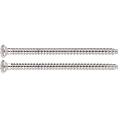 ESCUTCHEON SCREWS, BRUSHED NICKEL