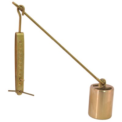 BATHTUB BUCKET AND LINKAGE, BRASS