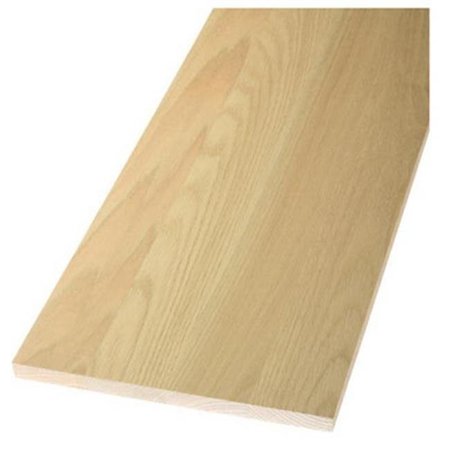 1 in. x 12 in. x 8 ft. Premium Kiln-Dried Square Edge Whitewood